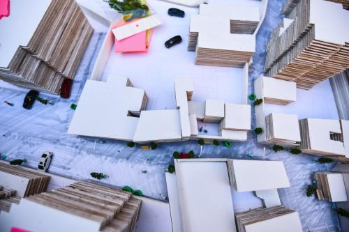 Model of the alleyway