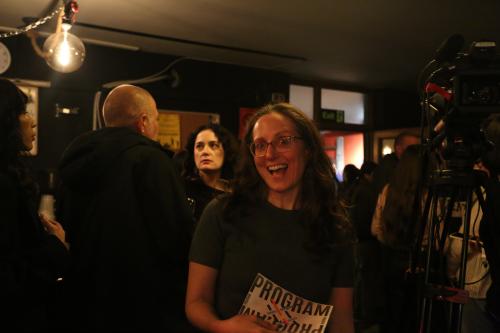 Teilnehmende beim serbisch-kosovarischen Kulturfestival &bdquo;Mir&euml;dita, Dobar Dan&ldquo; 2025 in Pri&scaron;tina