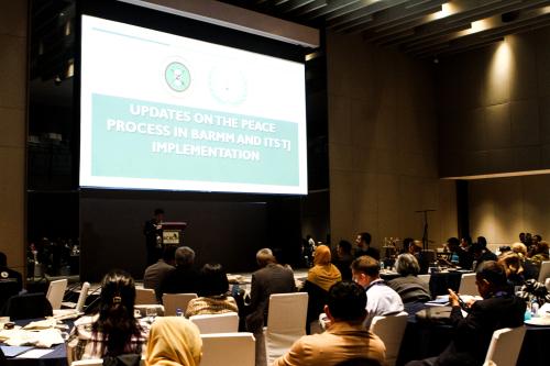 Presentation on updates from the peace process
