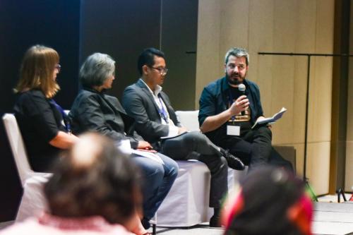 Korab Krasniqi on the international panel