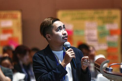 Workshop representative shares findings