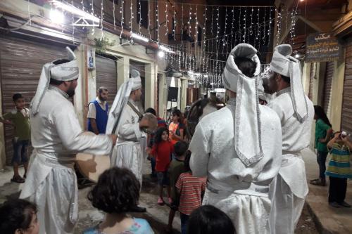 Music and dancing at the event