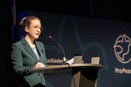 Caroline Wiegand bei Jubil&auml;ums-VA