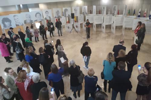 The exhibition &ldquo;Peace with women&rsquo;s face&rdquo; in the Parliamentary Assembly of Bosnia and Herzegovina 2