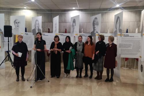 The exhibition &ldquo;Peace with women&rsquo;s face&rdquo; in the Parliamentary Assembly of Bosnia and Herzegovina 3