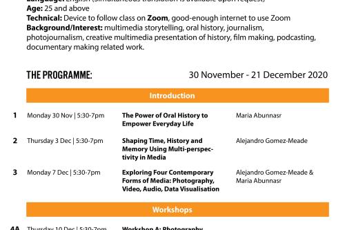 Workshop_Oral History_Programme_Flyer page 2
