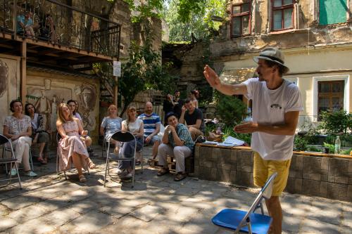 Participants of the School of Culture of Neighbourhood in Odesa, 2019