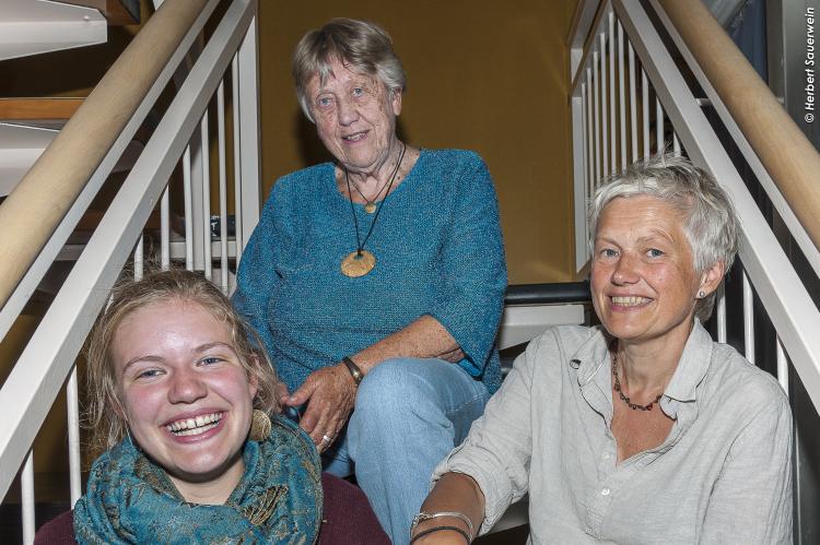 Helga Tempel, Katja Tempel und Clara Tempel