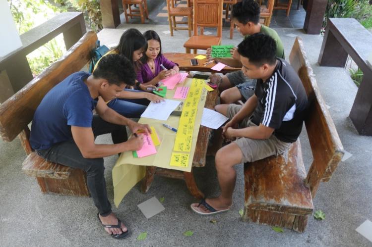 PASAKK youth leaders plan activities together