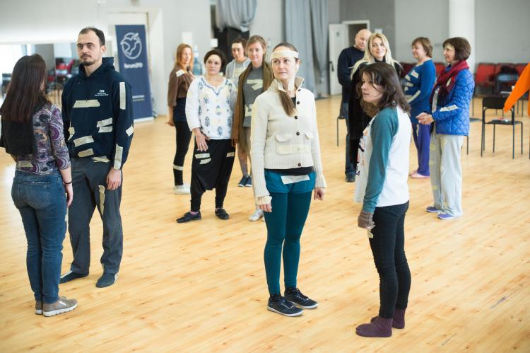 Participants during the Theatre Workshop in Odesa