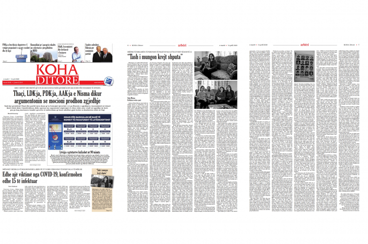 A fortnight dedicated to the Missing Persons from the last war in Kosovo 2