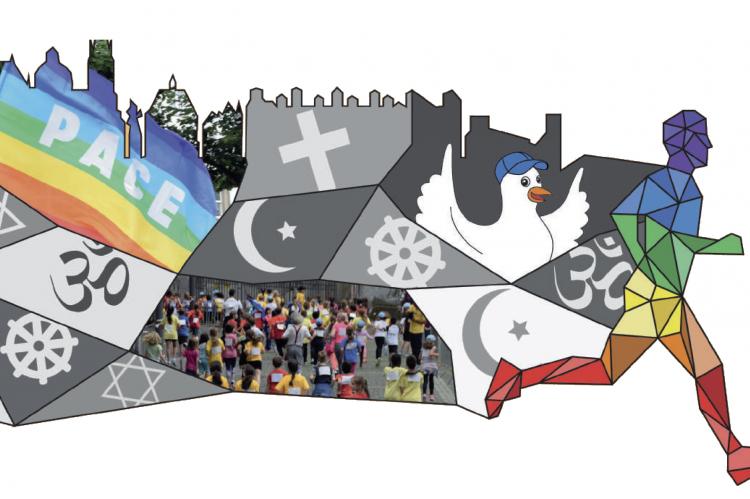 Friedenslauf Plakat