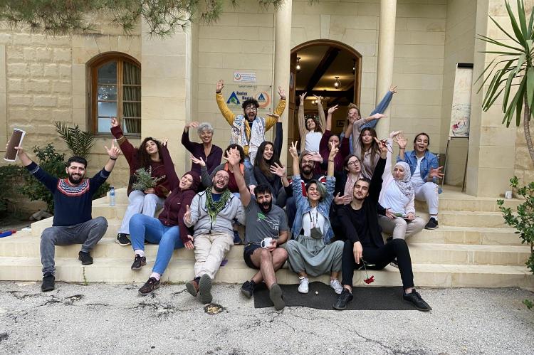 A group of participants at the end of the TJ workshop