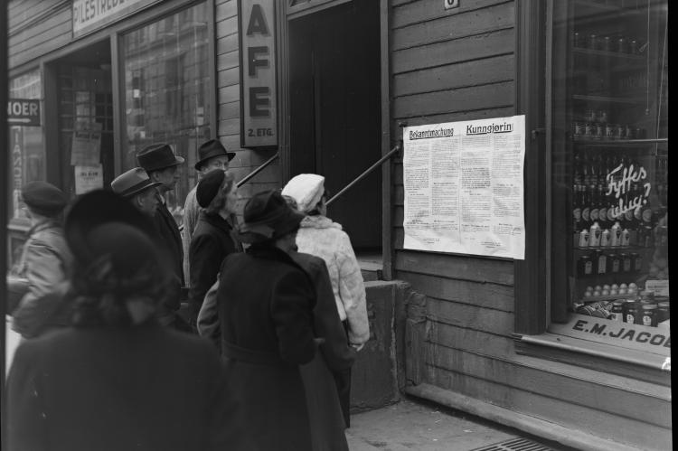 Norwegen Alltag Besatzung