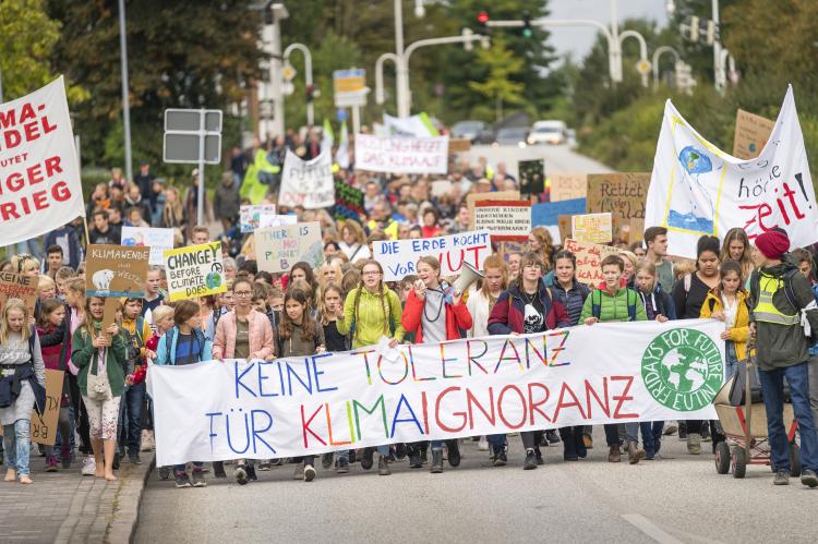 Kundgebung von „Fridays for Future“
