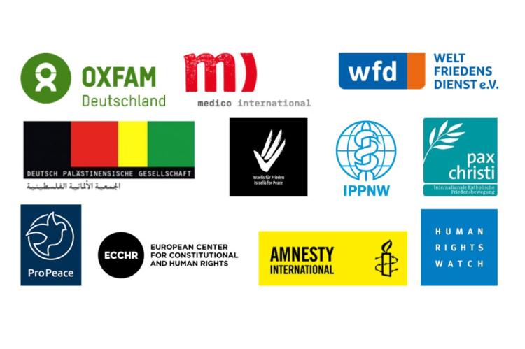 Bild mit den Logos der Unterst&uuml;tzerorganisationen des Offenen Briefs