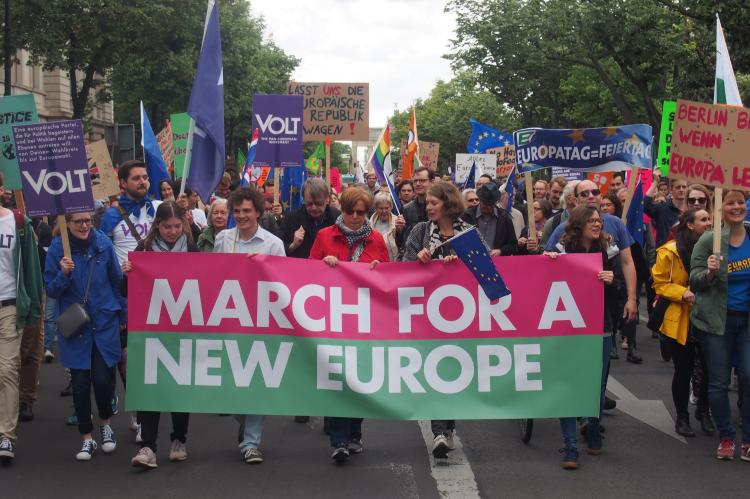 March for a new Europe