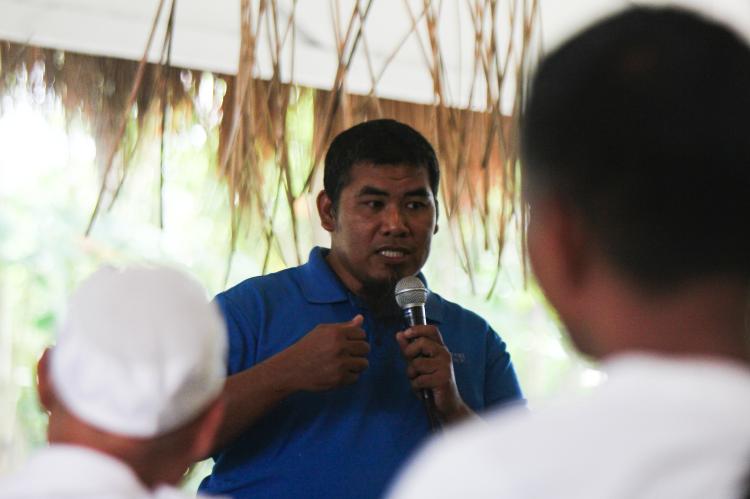 Ustadh Akmad sharing during Bugsay