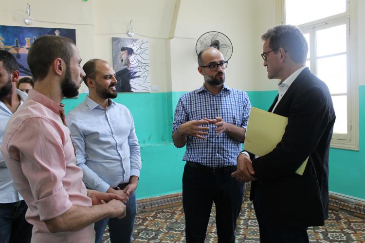 German Ambassador visits SHIFT presentation