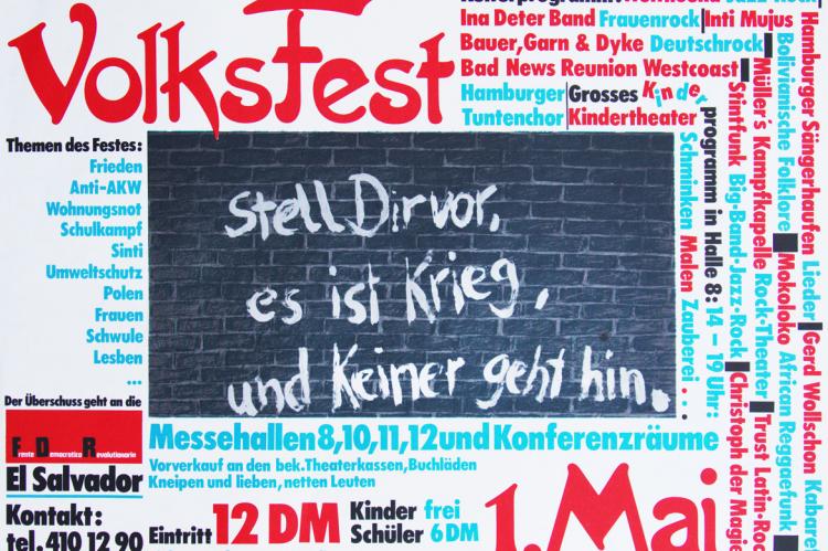 Plakat Volksfest