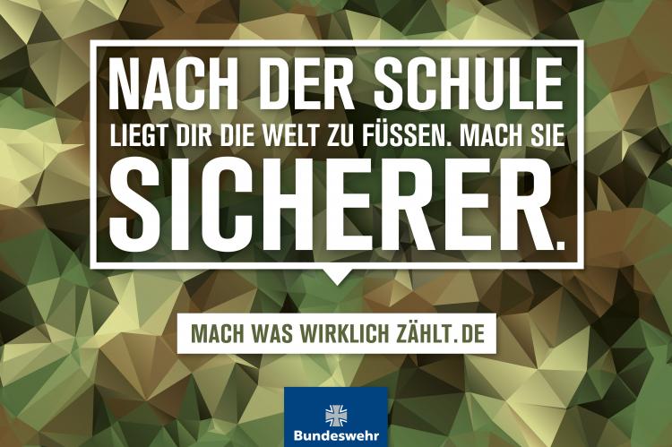 Bundeswehr Werbung