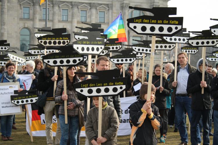 Demonstration "Aktion Aufschrei"