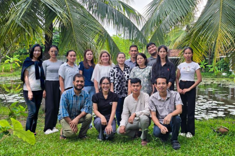 Team of Forum Ziviler Friedensdienst Cambodia