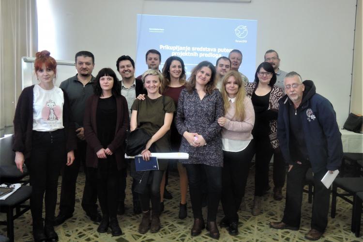 Media trianing participants