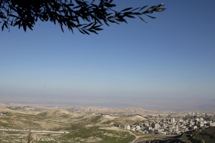 view of jerusalem from the mount of olives