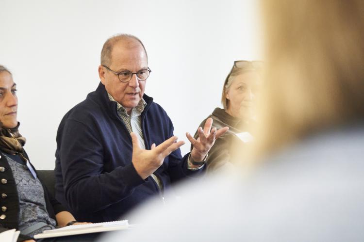 Uwe Gerwin bei der Interkommunalen Fachtagung
