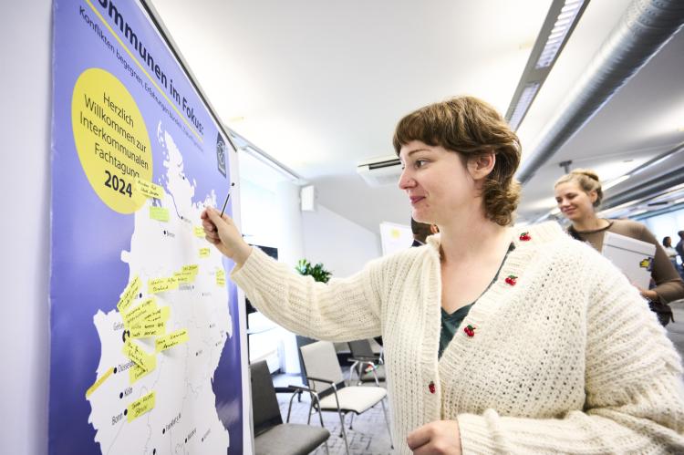 Bei der Interkommunalen Fachtagung kamen Menschen aus ganz Deutschland zusammen.
