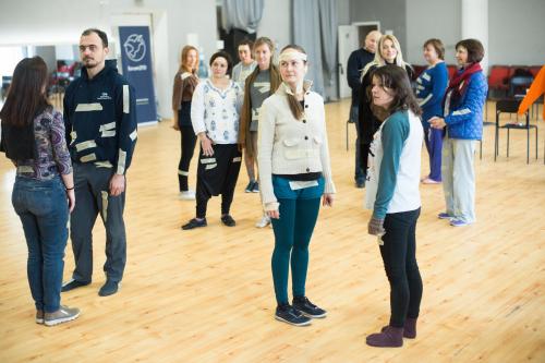Participants during the Theatre Workshop in Odesa