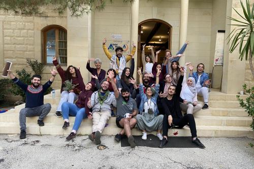 A group of participants at the end of the TJ workshop