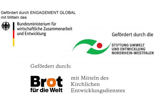 Logos Engagement Global, Stitung Umwelt und Entwicklung NRW und Brot f&uuml;r die Welt