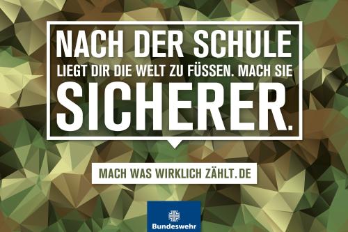 Bundeswehr Werbung