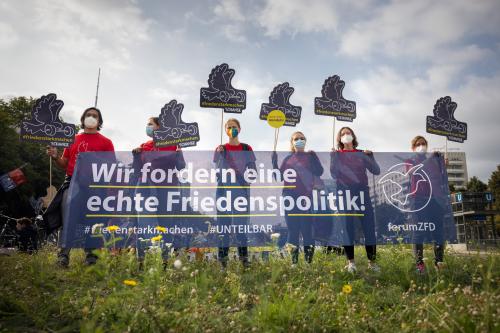 Eine Kampagne von Pro Peace im Jahr 2021