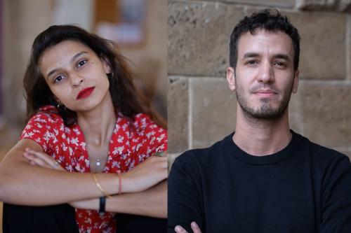 Amal Ghawi and Itamar Avneri