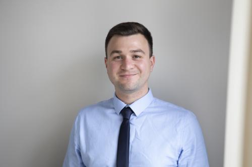 Aziz Demirdzhaiev, Teil des Ukraine-Teams des forumZFD