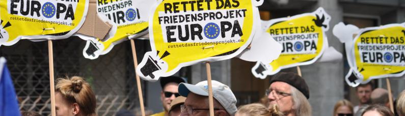 Demo Ein Europa für Alle