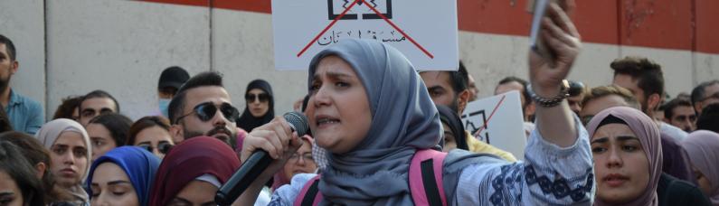 Libanon Demonstration