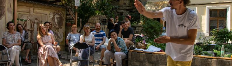 Participants of the School of Culture of Neighbourhood in Odesa, 2019