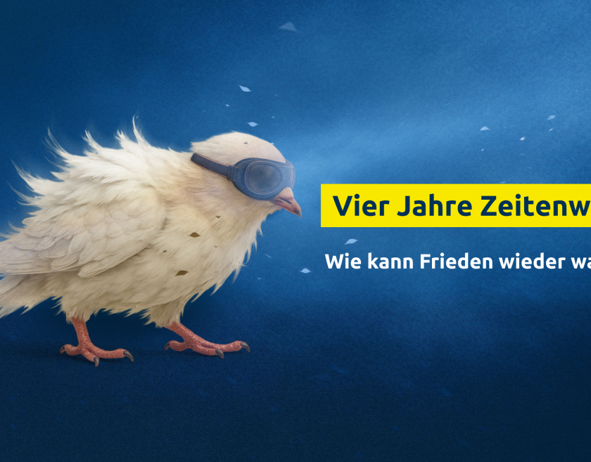 Vier Jahre Zeitenwende: Wie kann Frieden wieder wachsen?