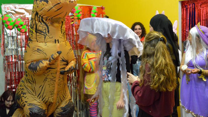 Costume contest at Beit Hagafen Costume contest at Beit Hagafen
