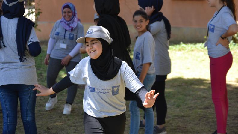 Girl dancing 