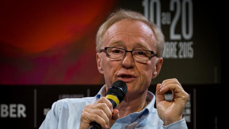 David Grossman bei einer Rede