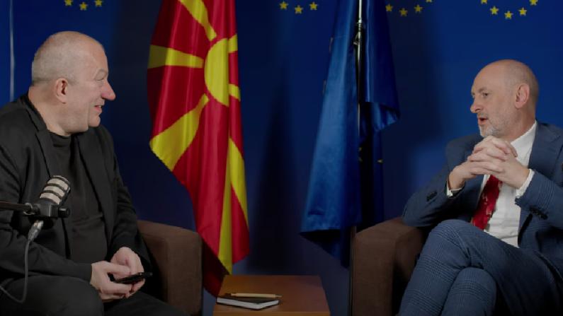 DwP Podcast: Conversation with EU Ambassador in N.Macedonia H.E David Geer
