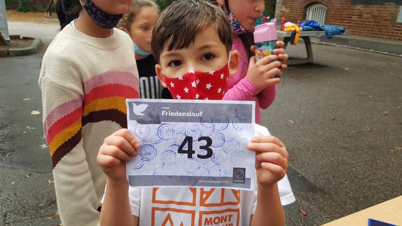 Friedenslauf 2020 KGS Osterather Straße Eglius