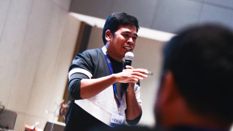 Ammier Dodo shares his message of hope
