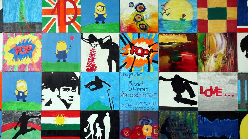 buntes Graffiti