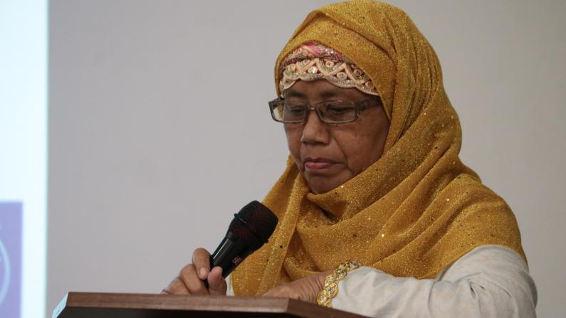 Survivor shares hope for transitional justice